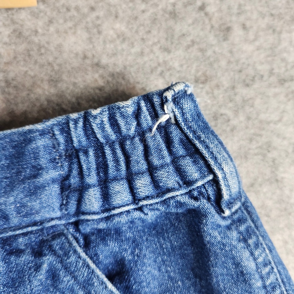 Cabela's Denim Utility Shorts Mens 40 Blue Carpenter Relaxed Elastic Waist ST130 - Picture 11 of 16